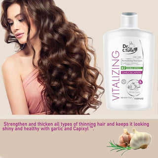 Dr. C. Tuna Revitalizing Shampoo Double Effect Garlic & Capixyl 17 oz. / 500 ml.