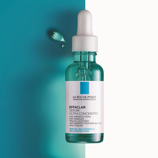 la roche posay effaclar ultra concentrated serum 30 ml, bottle of la roche posay effaclar serum La Roche-Posay Effaclar Ultra Concentrated Serum - Oil Control | 30 ml La Roche-Posay Effaclar Serum - Oil Control | 30 ml la-roche-posay, effaclar-serum, oil-control, acne-treatment, skin-care, pore-minimizer, exfoliating-serum, niacinamide, glycolic-acid, ai-generated