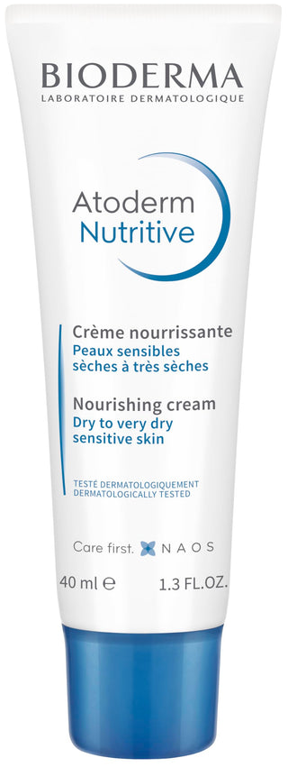 Bioderma Moisturizing Cream for Dry Skin - Hypoallergenic, Paraben-Free & Fragrance-Free Skincare with Shea Butter