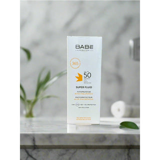 Babe Super Fluid Sunscreen SPF50 50ml Code