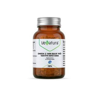VeNatura Omega 3 1600 Fish Oil Supplement - 30 Capsules for Heart & Brain Health VeNatura Omega 3 1600 Fish Oil - Heart & Brain Health Supplement Omega 3 supplement, Fish oil capsules, Heart health support, Brain health supplement, EPA and DHA supplement, Cardiovascular health, Cognitive function support, Natural wellness supplements, Health and wellness products