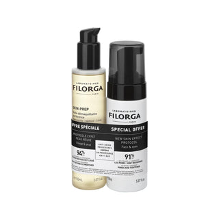 Filorga Skin-Prep Facial Cleansing Duo - Oil and Foam Cleanser for Effective Skincare Routine Filorga Skin-Prep Facial Cleansing Duo - Oil & Foam Facial Cleansing Duo, Filorga Skin-Prep, Oil and Foam Cleanser, Skincare Routine, Effective Facial Cleansing, Skincare, Facial Cleanser, Duo Cleanser, Gentle Cleanser, Makeup Remover, Skincare Essentials