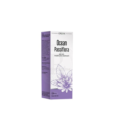 Orzax Ocean Passiflora Syrup 150ml - Natural Health Supplement for Anxiety Relief