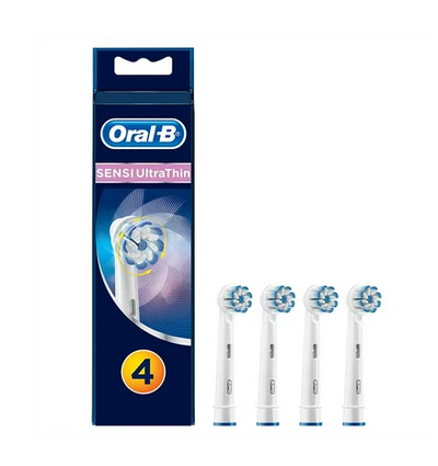 Oral-B Sensi Ultrathin Toothbrush Heads Pack Of 4