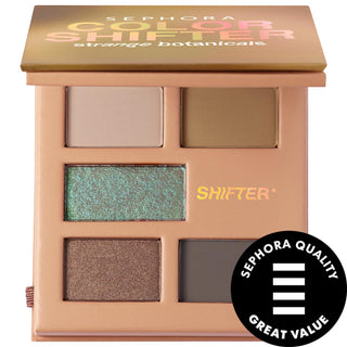 Strange Botanicals Mini Color Shifter Eyeshadow Palette: Transform Your Look with Psychedelic Glitter Topper & Sustainable Makeup Strange Botanicals Eyeshadow Palette: Color Shifting Glitter & Mini Size eyeshadow palette, color shifting eyeshadow, glitter eyeshadow topper, mini eyeshadow palette, sustainable makeup, psychedelic eyeshadow, yellow eyeshadow palette, red eyeshadow palette, pink eyeshadow palette, brown eyeshadow palette, eyeshadow, makeup, color shifting, glitter, mini, sustainable, psychedeli