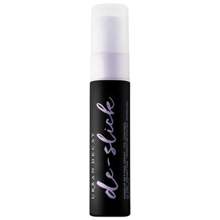 Urban Decay Mini De-Slick Oil-Control Makeup Setting Spray - Long-Lasting Matte Finish, Vegan & Cruelty-Free Urban Decay Mini De-Slick Makeup Setting Spray - Oil Control & Matte Finish makeup setting spray, oil-control makeup, matte finish makeup, vegan makeup products, cruelty-free beauty products, long-lasting makeup, travel size makeup, mini size cosmetics, Urban Decay products, beauty essentials, makeup must-haves, vegan beauty, cruelty-free cosmetics, phthalate-free beauty products