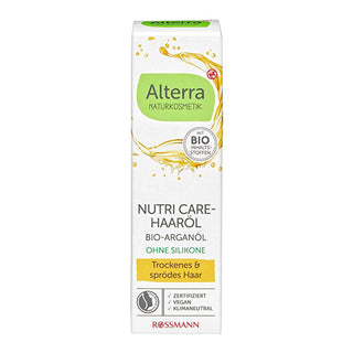 Alterra Hair Oil Nutricare 50ML - Organic Argan & Apricot | Vegan
