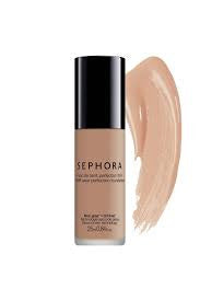 Sephora Fond De Teint Perfection 10H Non Gras Oil Free Moyen Medium Noix Walnut 25 Ml. / 0.84 Fl.oz. 3378872072751