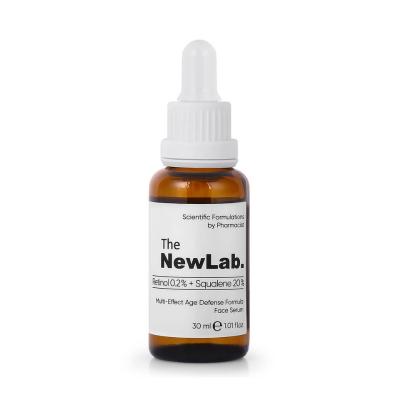 The NewLab Anti-Aging Face Serum: Retinol, Squalene, Jojoba Oil - Wrinkle Reduction, Deep Moisturization, Vegan, Cruelty