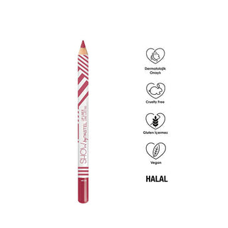 Pastel Show By Pastel Lip Liner 204 1.14g