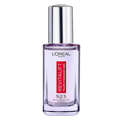L'Oréal Paris Revitalift Filler Eye Serum 20ml - Anti-aging Hyaluronic Acid Eye Care with Caffeine