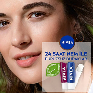 Nivea Lip Care Cream and Shine Blackberry 4