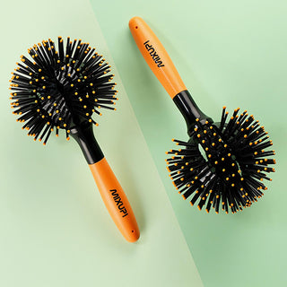 Mixup 3D Curling & Detangling Brush: Effortless Curls, Detangles & Massages Scalp - Vegan, Cruelty-Free Hair Brush Mixup Curling & Detangling Brush: Easy Curls & Healthy Hair curling brush, detangling brush, curly hair brush, vegan hair brush, cruelty-free hair brush, 3D curling brush, easy curl hair brush, scalp massage brush, hair brush, curl brush, detangler, vegan, cruelty-free, ergonomic, anti-breakage, scalp massage, hair styling, hair care, hair tool, wave creation, tangle-free, hair growth, relaxati