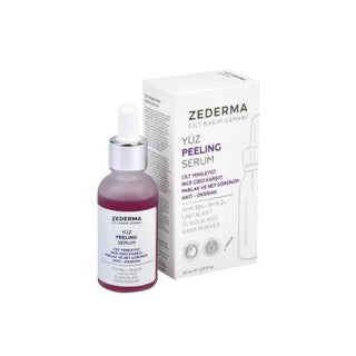 zederma peeling serum 30ml bottle, application of zederma peeling serum on skin, zederma peeling serum texture Zederma Peeling Serum - AHA & BHA Exfoliating | 30ml Zederma Peeling Serum - AHA & BHA Exfoliating | 30ml zederma, peeling-serum, aha-bha, skincare, hyperpigmentation, skin-renewal, exfoliation, moisturizing, ai-generated, 30ml