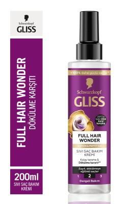 Gliss Full Hair Wonder: Hair Loss Treatment & Strengthening Spray with Biotin & Collagen - Leave-In Conditioner for Thin Hair & Breakage Prevention Gliss Hair Wonder: Hair Loss Treatment, Strengthening Spray hair loss treatment, hair strengthening spray, biotin hair care, collagen hair treatment, leave in hair conditioner, hair breakage prevention, thin hair solution, Gliss hair products, hair volume spray, hair care product, anti-hair loss, biotin, collagen, herbal proteins, vitamin complex, leave-in condi