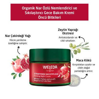 Weleda Organic Pomegranate Night Cream - Anti-Aging Moisturizer for Dry Skin, 1.35 fl oz Weleda Organic Pomegranate Night Cream - Anti-Aging Solution organic night cream, pomegranate skincare, anti-aging moisturizer, nighttime skincare routine, natural face cream, skincare for dry skin, anti-wrinkle care, skin elasticity, organic skincare products, natural ingredients, antioxidant-rich, peptide complex