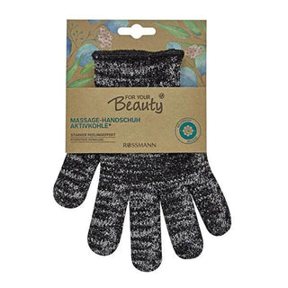 For Your Beauty Activated Charcoal Exfoliating Glove - Deep Cleansing, Sebum Control & Smooth Skin Activated Charcoal Exfoliating Glove for Deep Cleansing & Smooth Skin exfoliating glove, activated charcoal skincare, manual skincare tool, skin cleansing glove, sebum control skincare, skincare routine, deep cleansing, smooth skin, skincare essentials, beauty tools, skincare products, cleansing glove, skincare for oily skin, skincare for acne
