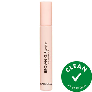 Brown Girl Jane Carousel Eau de Parfum Travel Spray - Warm & Spicy Fragrance for Women with Caramelized Apple & Sandalwood Notes Carousel Eau de Parfum Travel Spray by Brown Girl Jane Eau de Parfum, Travel Spray, Warm & Spicy Fragrance, Carousel Perfume, Brown Girl Jane, Women's Fragrance, Travel Size Perfume, Sweet Gourmand Fragrance, Sandalwood Fragrance, Caramelized Apple Scent, Soft Cloud Musk, Rose-Gold Accents, Blush Glass Bottle, Elegant Fragrance Packaging, Sophisticated Fragrance, Alluring Scent, E