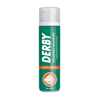 Derby Moisturizing Shaving Cream with Amber Fragrance - 200ml Derby Moisturizing Shaving Cream 200ml - Smooth Shave shaving cream, moisturizing shaving cream, derby shaving cream, amber scented shaving cream, 200ml shaving cream, sensitive skin shaving cream, luxurious shaving experience, men's grooming products