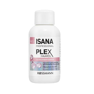 Isana Professional Plex Hair Care Oil - Nourishing, Heat Protecting, Dermatologically Tested - 1.69 fl oz