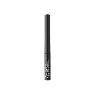 Golden Rose Vinyl Liner: Glossy Black Waterproof Eyeliner - Long Lasting, Smudge-Proof, Intense Color for a Dramatic Eye