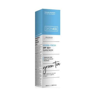 Skin401 SPF50+ Hydra-Fresh Sunscreen - Vegan, Cruelty-Free, Hydrating - 1.69 fl oz Skin401 SPF50+ Hydra-Fresh Sunscreen - Vegan & Cruelty-Free SPF50+ sunscreen, vegan sunscreen, cruelty-free skincare, hydrating sunscreen, green tea extract skincare, skin protection, vegan skincare, cruelty-free cosmetics, sun care, skincare essentials, outdoor protection, daily sunscreen, moisturizing sunscreen, eco-friendly skincare