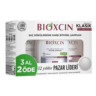 Bioxcin Klasik: Hair Loss Shampoo for Dry & Normal Hair - Paraben & Mineral Oil Free | Revitalizes & Strengthens Hair Bioxcin Klasik Hair Loss Shampoo: Revitalize Dry & Normal Hair hair loss shampoo, shampoo for hair loss, paraben-free shampoo, dry hair shampoo, normal hair shampoo, Bioxcin shampoo, hair revitalizing shampoo, hair strengthening shampoo, hair loss, dry hair, normal hair, paraben free, mineral oil free, daily use, hair care, Genesis Technology, Amino Acid, hair health, gifts for her, gifts fo
