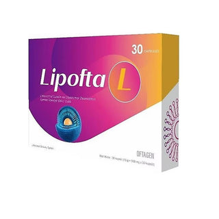 Lipofta L Dietary Supplement Capsules for Eye Health & Wellness - 30 Capsules Lipofta L Dietary Supplement Capsules for Eye Health Dietary Supplement, Liposomal Vitamins, Lutein and Zeaxanthin, Eye Health Supplement, Vitamins and Minerals Capsules, Health and Wellness, Nutritional Supplements, Eye Care, Heart Health, Antioxidant Supplements