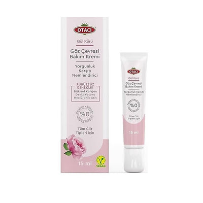 Otacı Otacõ Eye Cream - Natural Anti-Aging Moisturizer for Dark Circles & Fine Lines, 0.51 fl oz