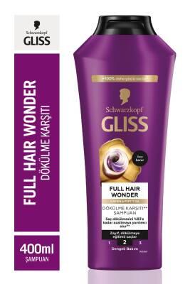 Gliss Full Hair Wonder Anti-Hair Loss Shampoo: Strengthens, Volumizes Thin Hair with Biotin & Collagen - 400ml Gliss Anti-Hair Loss Shampoo: Thicker, Fuller Hair with Biotin hair loss shampoo, anti-hair loss shampoo, shampoo for thinning hair, biotin shampoo, collagen shampoo, hair strengthening shampoo, shampoo for weak hair, hair volume shampoo, shampoo with biotin collagen, hair loss prevention shampoo, hair loss, thinning hair, weak hair, fine hair, biotin, collagen, herbal proteins, vitamin complex, ha