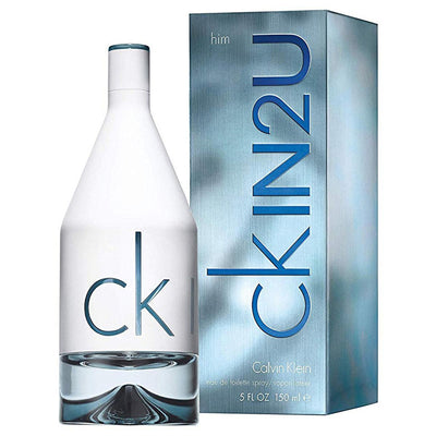 Calvin Klein IN2U EDT Men's Perfume - Fresh & Floral Fragrance 150ml
