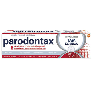 Parodontax Whitening Toothpaste: Complete Protection for Gum Health, Plaque Removal, and Stronger Enamel - 2.54 fl oz Parodontax Whitening Toothpaste | Gum Health & Teeth Whitening whitening toothpaste, gum health toothpaste, plaque removal toothpaste, oral hygiene toothpaste, teeth whitening, healthy gums, Parodontax toothpaste, deep cleaning toothpaste, fresh breath toothpaste, strong enamel toothpaste, toothpaste, gum health, plaque removal, oral hygiene, teeth whitening, healthy gums, Parodontax, deep c