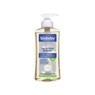 Biobaby Gentle Probiotic Baby Shampoo & Body Wash - 16.91 fl oz, Soothing Chamomile, Natural Baby Care for Sensitive Skin Biobaby Probiotic Baby Shampoo & Body Wash - Natural & Gentle baby shampoo, probiotic baby care, natural baby products, gentle baby shampoo, chamomile baby shampoo, baby body wash, sensitive skin care, natural skincare, baby bath products, eco-friendly baby products, gentle skincare, probiotics for babies