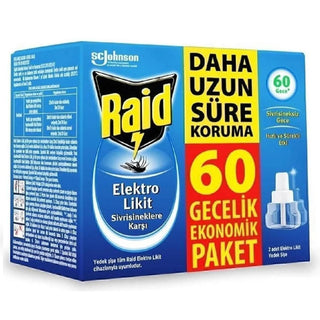 Raid Electric Liquid Mosquito Repellent 60 Nights 42 ml