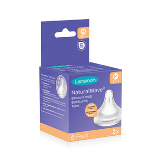 Lansinoh NaturalWave Baby Bottle Nipple - Medium Flow, Anti-Colic, BPA Free Lansinoh NaturalWave Nipple - Medium Flow, Anti-Colic baby bottle nipple, natural breastfeeding, anti-colic, BPA free, Lansinoh, baby feeding, bottle feeding, newborn essentials, parenting