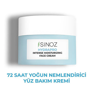 Sinoz Hydrapro: 72-Hour Hydrating Face Cream with Hyaluronic Acid & Snow Mushroom - Vegan Moisturizer for Dry, Sensitive Skin Sinoz Hydrapro: Hydrating Face Cream - 72H Moisture, Vegan Hydrating Face Cream, Moisturizing Face Cream, Vegan Face Cream, Hyaluronic Acid Moisturizer, Squalane Face Cream, Dry Skin Moisturizer, Sensitive Skin Cream, Snow Mushroom Cream, 72-Hour Hydration Cream, Sinoz Hydrapro, Facial Moisturizer, Skin Hydration, Dry Skin Relief, Sensitive Skin Care, Natural Skincare, Vegan Skincare