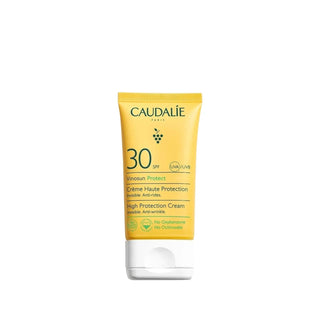 Caudalie Vinosun High Protection Anti-Wrinkle SPF30 Sunscreen Cream 50ml - Protects Against Sun Damage & Premature Aging Caudalie Vinosun SPF30 Sunscreen Cream - Anti-Wrinkle Protection Caudalie Vinosun Sunscreen, SPF30 sunscreen cream, Anti-wrinkle sun cream, High protection sunscreen, Skincare with SPF, Natural skincare products, Sun protection, Anti-aging skincare, Skincare routine, Sunscreen for daily use, Anti-wrinkle cream, Premature aging prevention