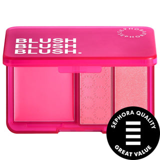 Blush Blush Blush Cream & Powder Palette: Radiant Color, Highly Pigmented, Customizable Cheek Palette for Travel & Everyday Use Blush Palette: Cream, Matte, Shimmer. Radiant Color & Travel-Friendly blush palette, cream blush, matte blush, shimmer blush, monochromatic blush palette, travel blush palette, highly pigmented blush, blush makeup, cheek palette, radiant blush, blush, makeup, cheek makeup, makeup palette, cream blush palette, matte blush palette, shimmer blush palette, travel size makeup, portable 