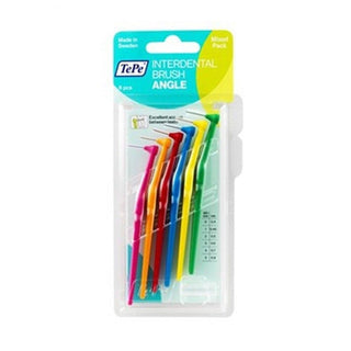 TePe Interdental Brushes Assorted Pack of 6 - Angled Interdental Brushes for Effective Oral Hygiene TePe Interdental Brushes Pack of 6 - Effective Oral Hygiene interdental brushes, TePe interdental brushes, angled interdental brushes, oral hygiene tools, dental care products, interdental cleaning, oral health, hygiene products, dental hygiene, TePe, assorted pack, pack of 6