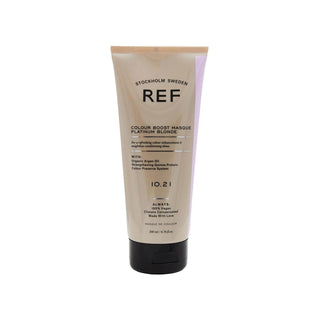 REF Hair Care Mask for Platinum Blonde Hair - Enhances Color Vibrancy & Nourishment, 200ml REF Platinum Blonde Hair Mask - Enhance Color & Nourishment platinum blonde hair mask, hair color enhancer, glossy hair mask, color-treated hair care, blonde hair maintenance, hair nourishment, 200ml hair mask, platinum blonde hair care, REF hair products