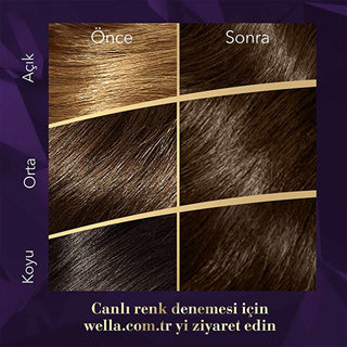 Koleston Wella Supreme Hair Color 4/0 Brown - Luminous Formula | 100% Coverage