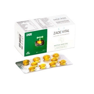 Zade Vital Nettle Seed Oil 60 Capsules