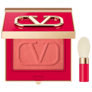 Valentino Eye2Cheek Cream Eyeshadow and Blush - Multifunctional Makeup for Radiant Finish Valentino Eye2Cheek - Cream Eyeshadow & Blush cream eyeshadow, blush, multifunctional makeup, buildable coverage, radiant finish, Valentino, makeup, cosmetics, beauty products, skincare-inspired makeup, cream-to-powder formula, Roma-Light Complex™, color-boosting pearls