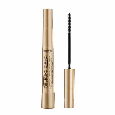 Beauty Care Bag 2 x L'Oreal Paris Telescopic High Precision Flexible 8ml Mascara - Black