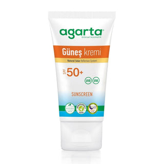 agarta sunscreen spf 50+ 3.4 fl oz packaging, agarta sunscreen application on skin, agarta sunscreen outdoor use Agarta Sunscreen SPF 50+ - Natural Protection | 3.4 fl oz Agarta Sunscreen SPF 50+ | 3.4 fl oz sunscreen, spf-50, sun-protection, family-friendly, natural-ingredients, agarta, outdoor-safety, beach-goers, children-safe, ai-generated