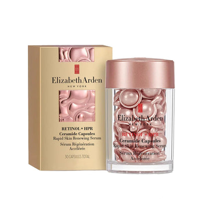 Elizabeth Arden Retinol HPR Ceramide Capsules: Rapid Skin Renewal Serum - Anti-Aging, Wrinkle Reduction & Enhanced Hydra
