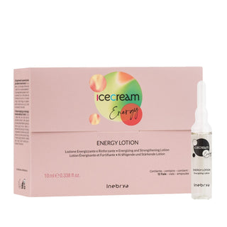 Inebrya Ice Cream Energy Lotion Strengthening Hair Serum 12x10 ml