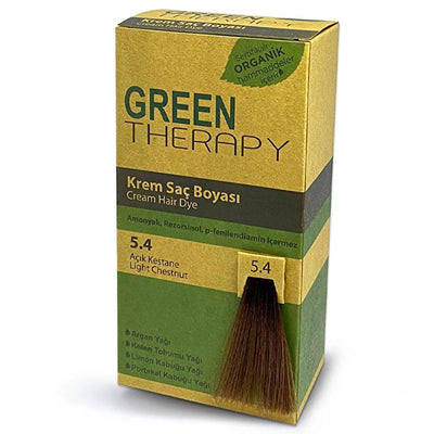 Green Therapy Cream Hair Dye 5.4 Açık Kestane