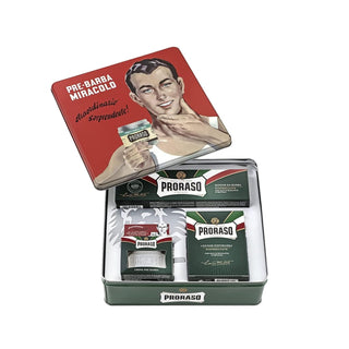 Proraso Vintage Set Klasik Gino Shaving Kit for Men - Traditional Shaving Experience with High-Quality Products Proraso Vintage Set Klasik Gino Shaving Kit Proraso Vintage Set, Klasik Gino Shaving Kit, Traditional Shaving Experience, Men's Grooming Products, Vintage Shaving Kit, Shaving Kit, Grooming Essentials, Luxury Shaving, Men's Grooming, Proraso, Vintage Grooming, Shaving Soap, Shaving Cream, Aftershave Balm