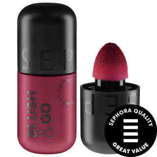 Blush & Go Longwear Matte Liquid Blush - Lip & Cheek Tint, Vegan, Cruelty-Free, Buildable Color, Natural Matte Finish Blush & Go Liquid Blush: Longwear Matte, Vegan & Cruelty-Free Liquid blush, Matte blush, Longwear blush, Vegan blush, Cruelty-free blush, Lip and cheek tint, Buildable blush, Natural matte blush, Transfer-proof blush, Recyclable blush, blush, matte tint, long-lasting color, vegan makeup, cruelty-free makeup, lip color, cheek color, natural glow, healthy glow, paraben-free, foolproof applicat